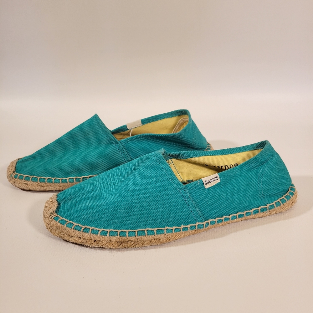 Soludos Dali Espadrille in Emerald - Picture 2 of 6